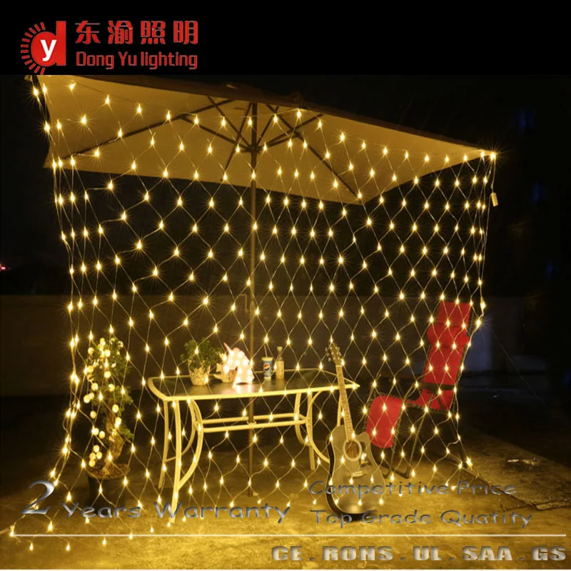 Programmable wholesale Xmas holiday time hedge flashing net light curtain light