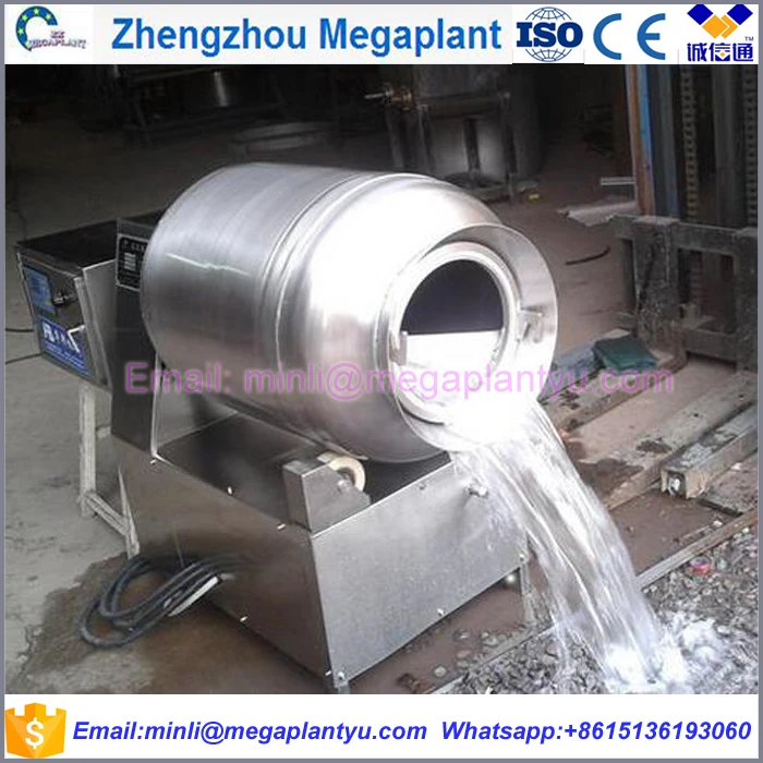 Stainless steel meat chicken vacuum tumbler mixer machine for sale