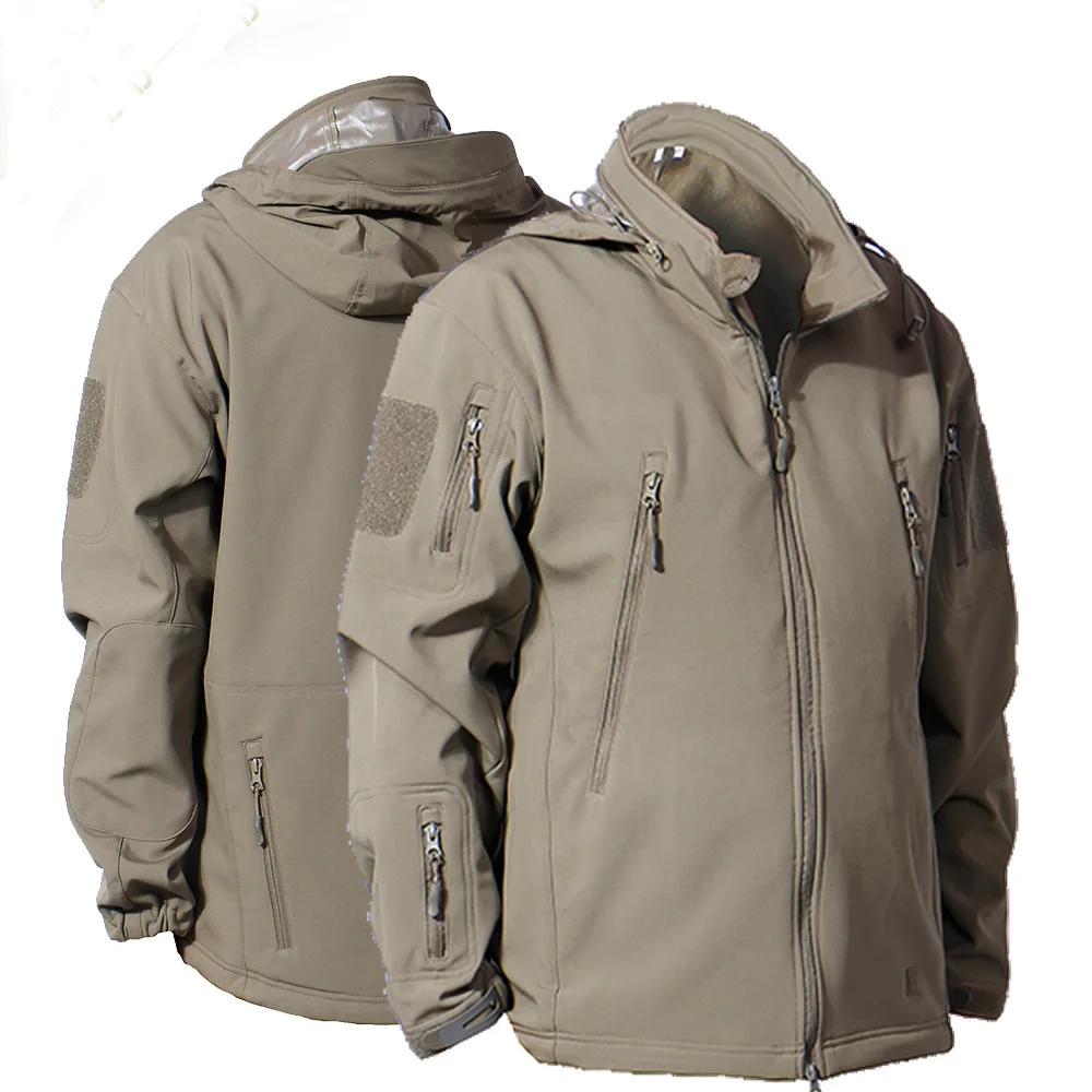
factory wholesale men outdoor green ski jacket military 