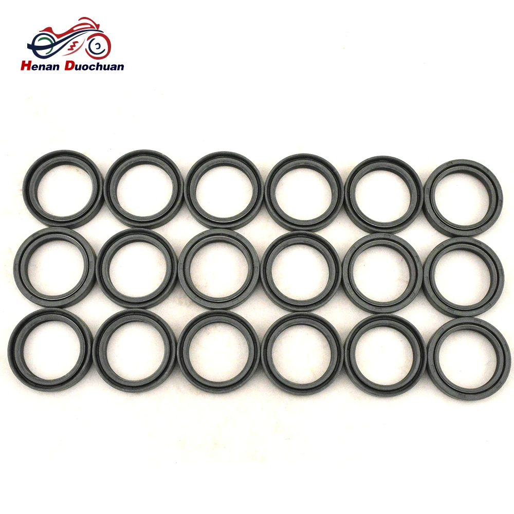 250CC Motorcycle 35*48*11 Rubber Front Fork Damper Oil Seal and Dust Seal for Suzuki GSX250 72A