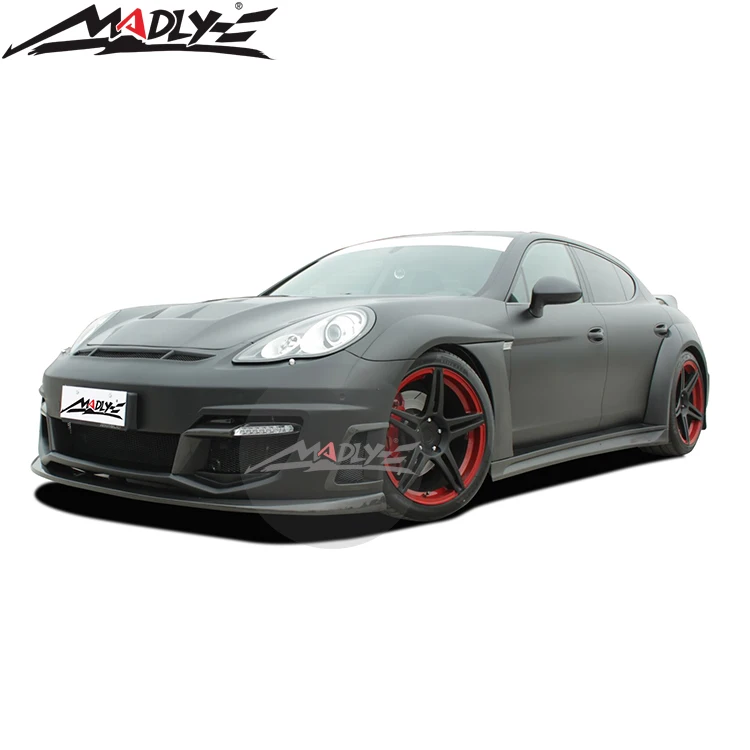 Madly PU материал Madly стиль широкий корпус комплект для Porsche Panamera 970 комплекты кузова 2010-2013 год