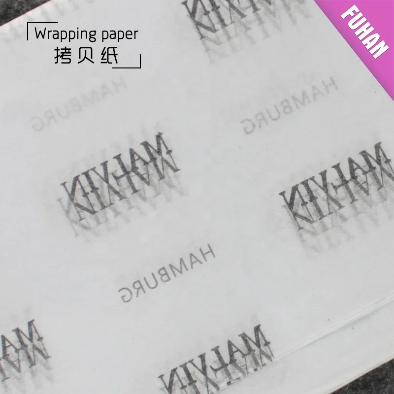 
FSC High Quality Packaging Paper Custom Logo Food Wrapping Paper 