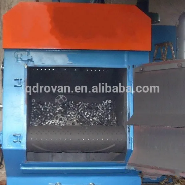 02 Easy to Handle Metal Parts Crawler Type Shot Blasting Machine