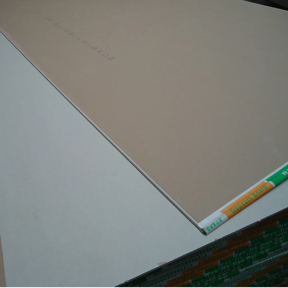 High quality Common gypsum board/Fireproof gypsum /Waterproof gypsum board prices