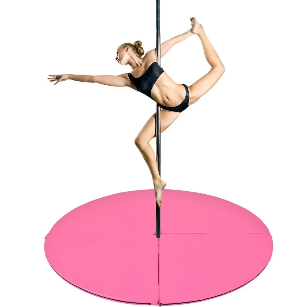 
Wholesale Dance Pole Cushion Pad Steel Pipe Crush Mat Made of High Density EPE Foam 1500*1500*50mm 2' 4' 5' Thick Available 