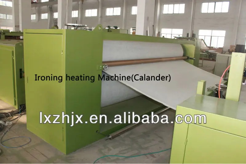 горячая продажа нетканые клей бесплатно ваты линии wjm-3