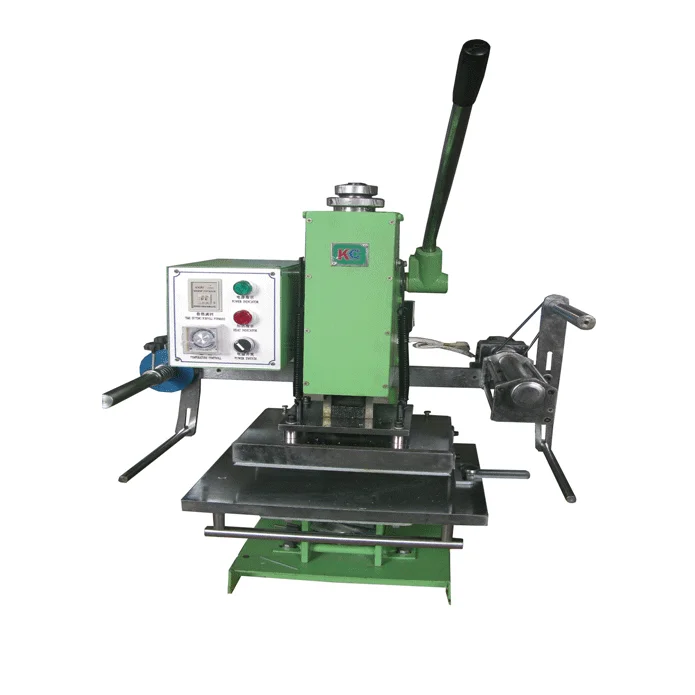 large pressure  Manual highest market share Leather Hot stamping machine