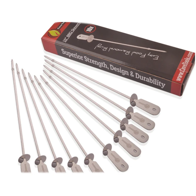 High quality Stainless Steel MINI BBQ Skewers for picnics and barbecues
