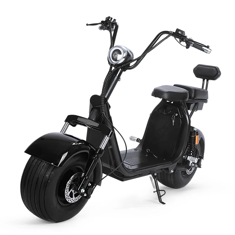 Дешевые смарт мотоцикл светодиодные фары электрический скутер 1000 Вт Citycoco