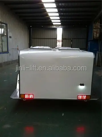 manufacture camping trailer with caravan doors dog trailer China