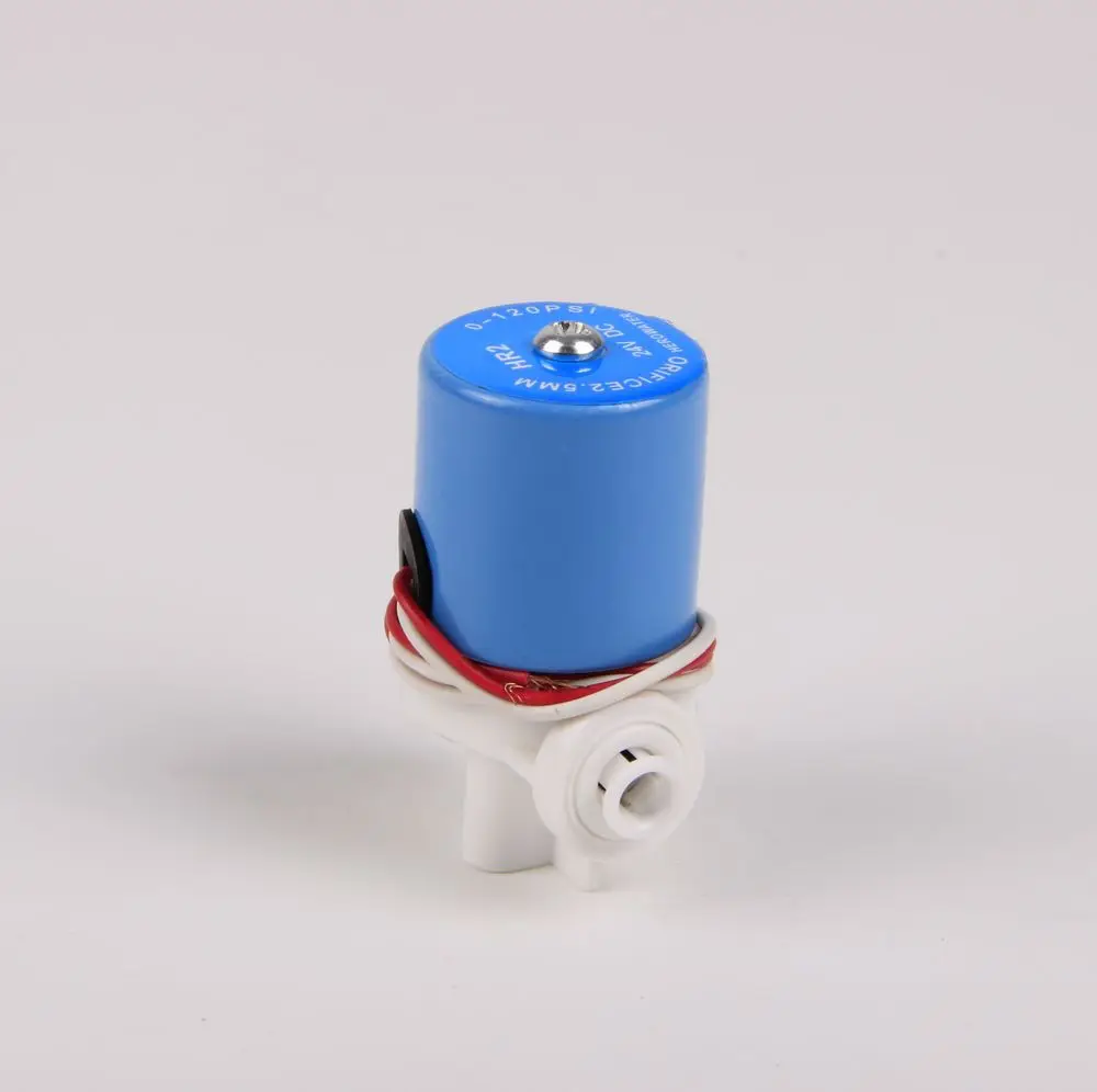DC24V Water Filters parts Direct-acting solenoid valve with push fitting