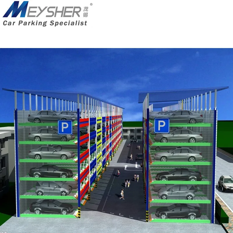 hot sale low price vertical rotary parking system automated parking lift mechanical parking equipment