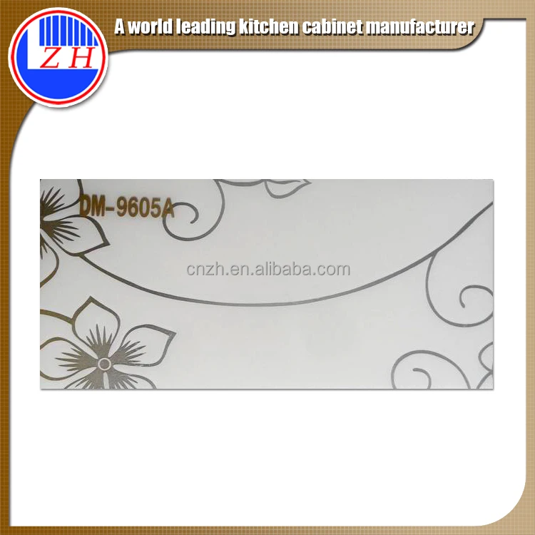 Texture design high gloss laminate Acrylic Sheet wholesale for furniture and cabinet