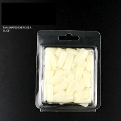 100 tips Natural Replaceable Nail Tips for Nail Art Uv gel polish Color Display Chart Practice Shelf Tips Holder