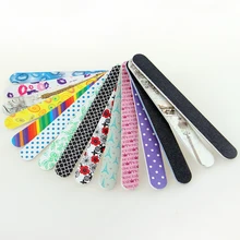 3 Pcs Lot Random Color 2015 Hot fashion New 2 Side nail buffer Acrylic bafiki polishing