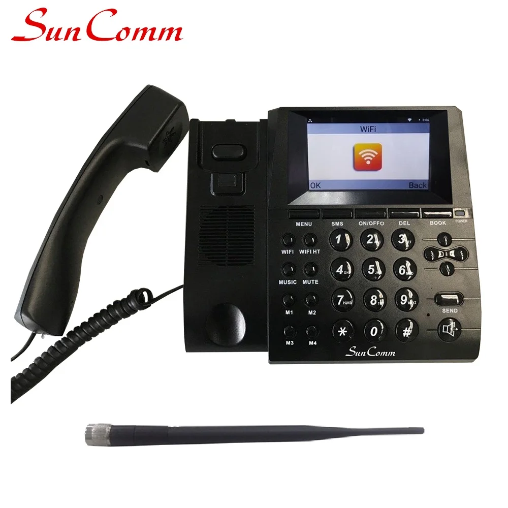  SC-9049-4GP SIM Card 4G LTE Wireless Desk Phone big button