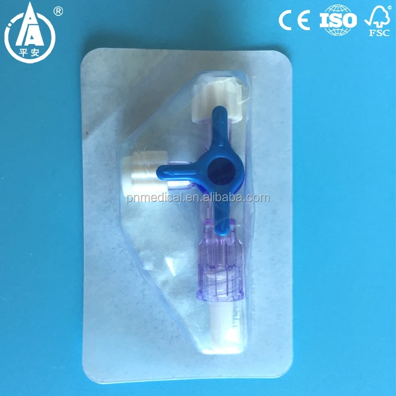 High quality plastic three 3 way stopcock with luer lock