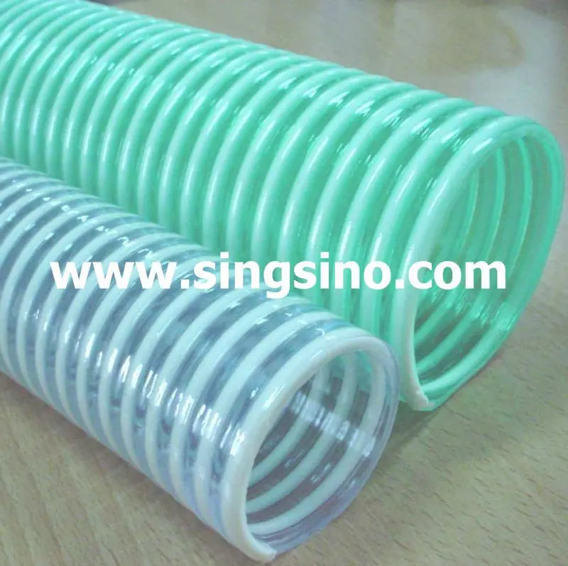 Plastic Flexible Suction Water Drain Clear Pipes
