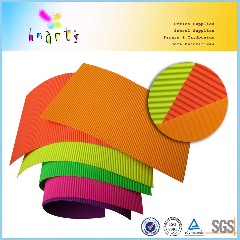 
 люминесцентная гофрированной бумаги для гофрирования  