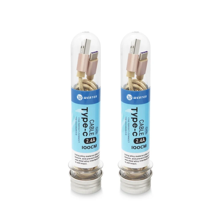  Нейлоновый плетеный кабель для мобильных телефонов с дисплеем упаковка аксессуары 8 контактов Тип C micro usb передачи данных быстрая зарядка