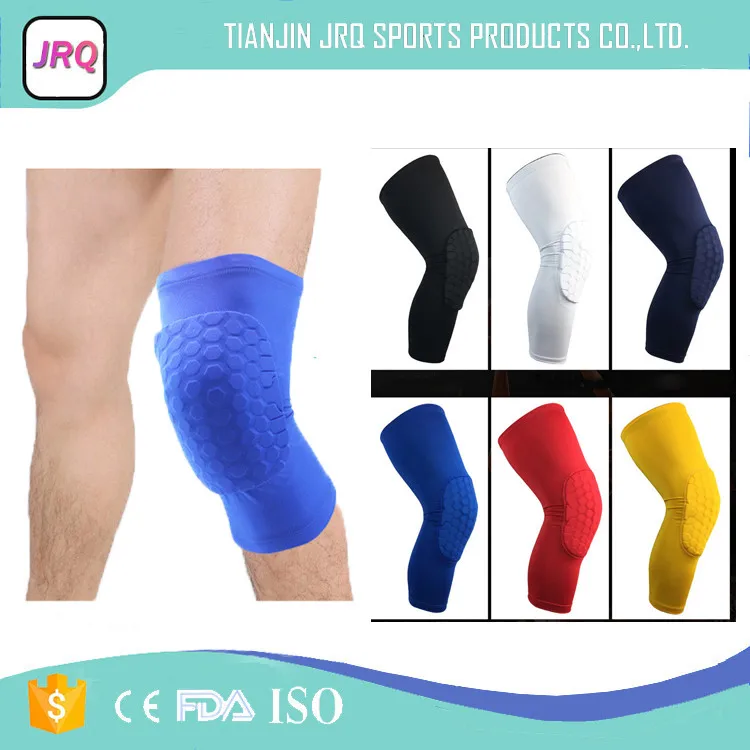 Honeycomb Knee Pads Hexpad leg sleeves for basketball youth For Protective Support Guard