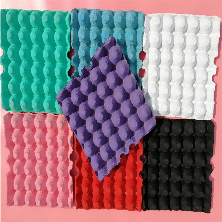 
Cartons Packaging Box Quail Eggs Cover Stackable Incubator Chicken Dye Drying Oven Pulp Egg Tray 12 