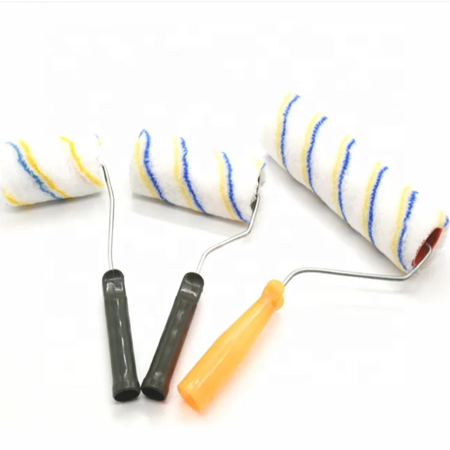 100% Polyester Paint Rollers with Handle