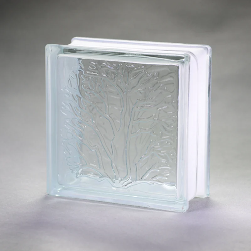 Дешевый стеклянный блок с отверстием