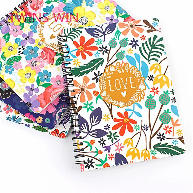 OEM customised stationery set wholesale Canada best selling colorful paper notebooks and spiral notebooks for woman 1195