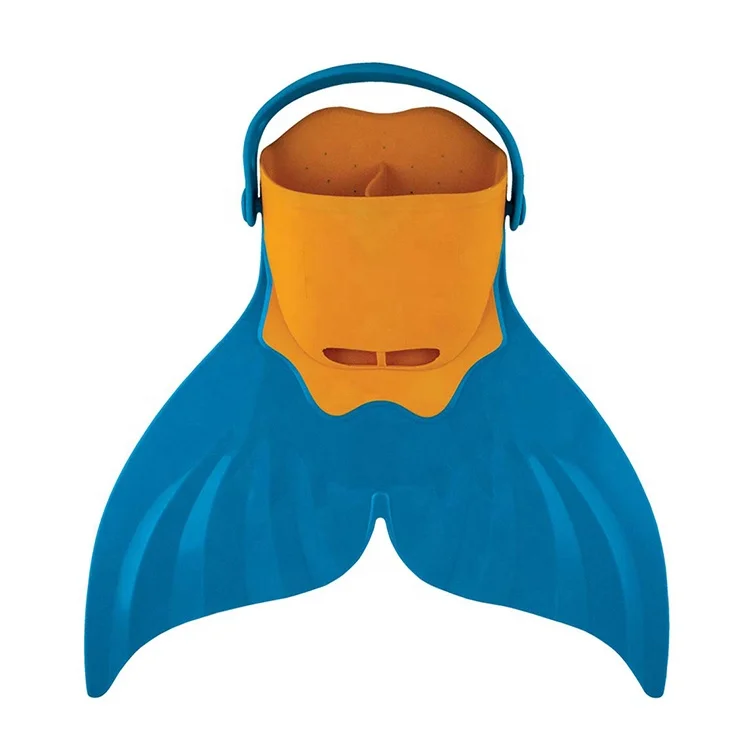 Rubber surf fin, Diving fin monofin, Fins diving swimming training