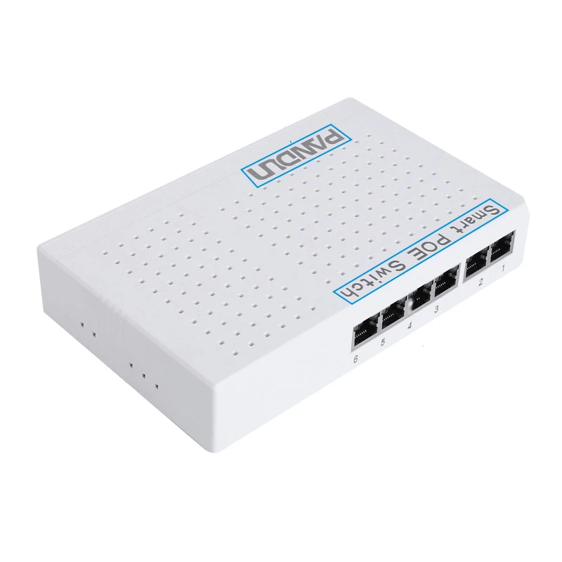 6(4+2) port Gigabit PoE Switch Network 10/100/1000Mbps Smart Ethernet Switch
