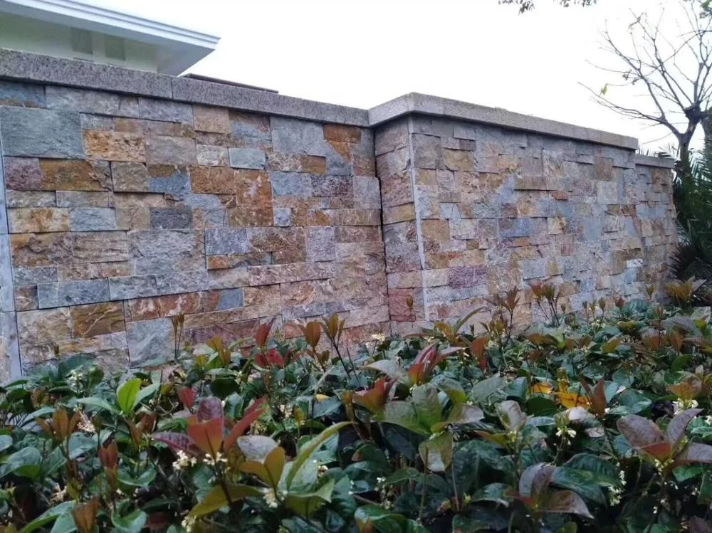 Натуральный стиль, внешняя стеновая панель, каменная облицовка, известняковый шпон