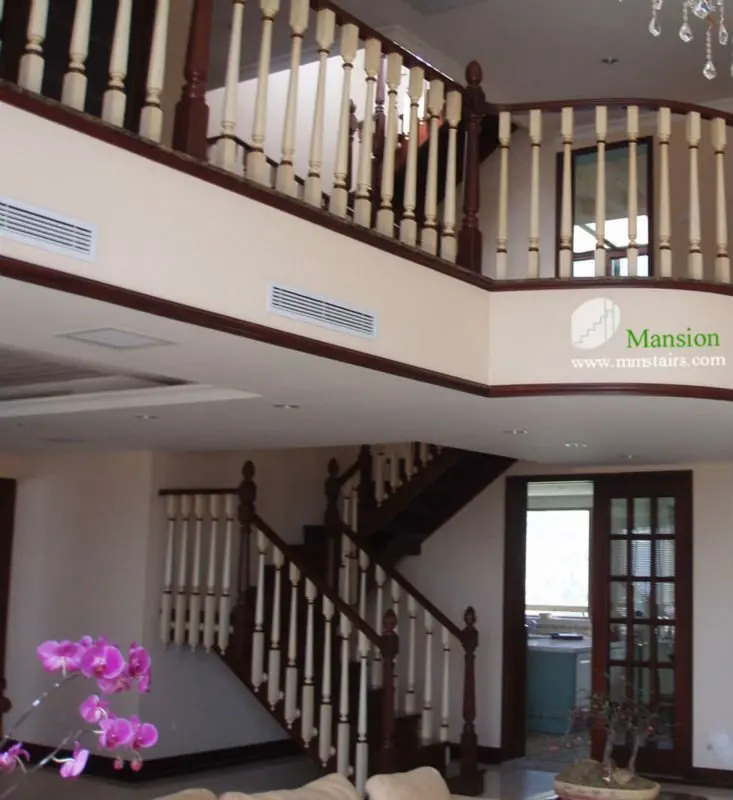 
Ornamental Carved Solid Wood Balustrade For sale 