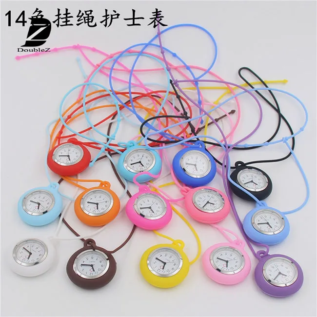 Горячая Распродажа, силиконовые часы медсестры со шнурком
