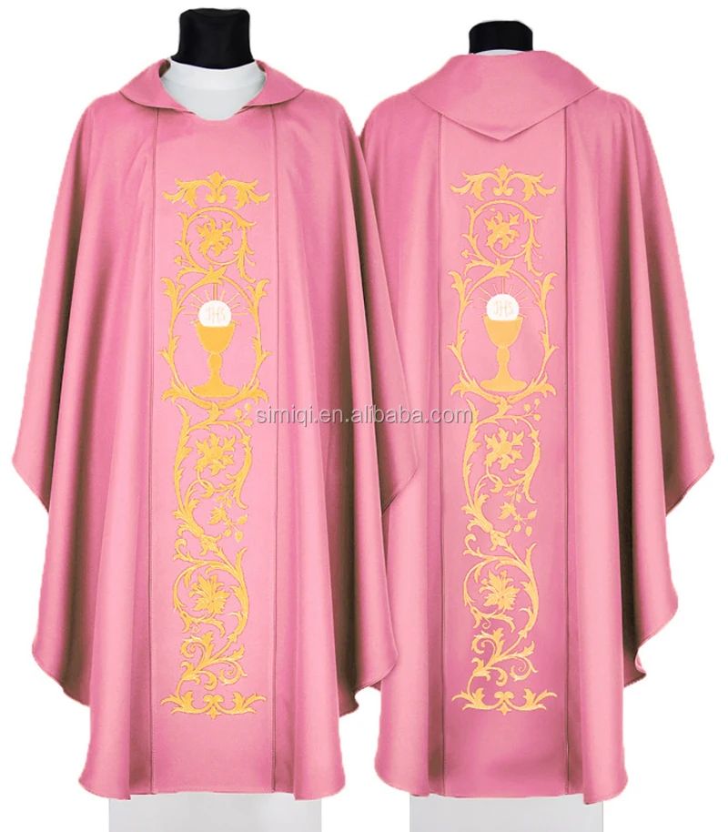 High quality tapstry overlay orphery embroidery stole chasuble