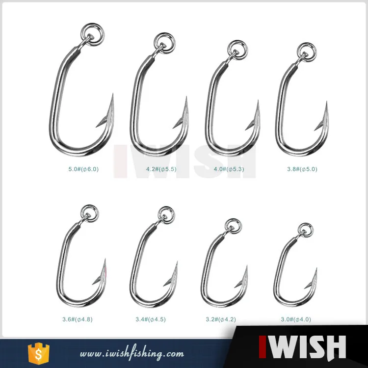 Factory Supply Cheap Price Bigeye And Yellowfin Tuna Longline Fishing Ring Tuna Hooks