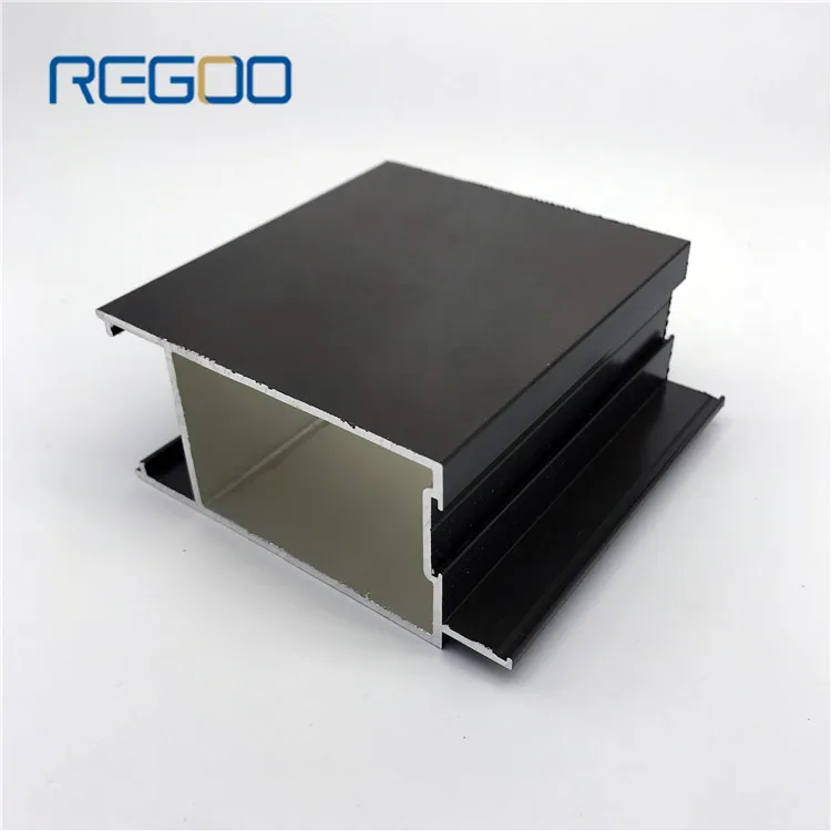 Regoo тонкие стены алюминиевая трубка T-слот для экструзии t слот