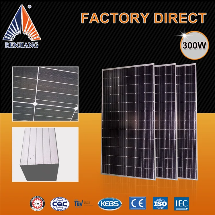 High rise building roof usage 300w 300 watt solar panel price bangladesh/philippines pv monocrystalline solar panel 300w