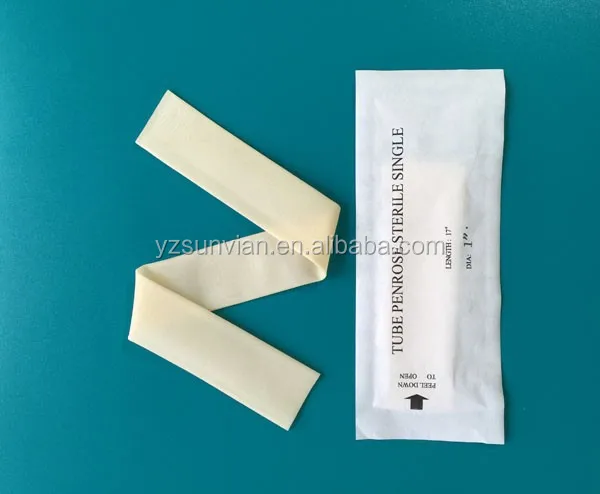 
 Медицинский латексный слив Penrose  