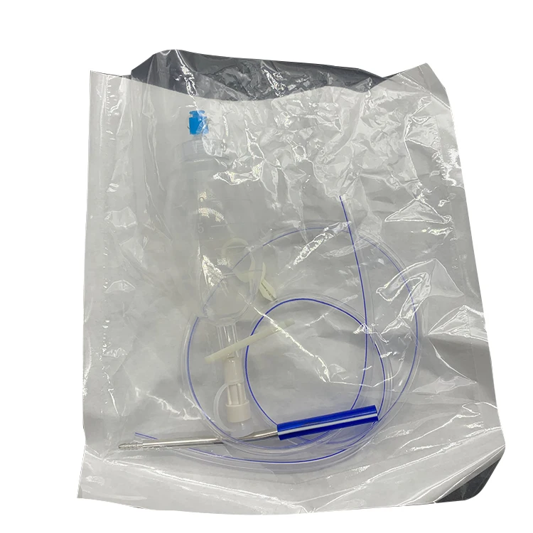 
Wound Drainage Reservoir Soft Silicone Perforated drainage tube 