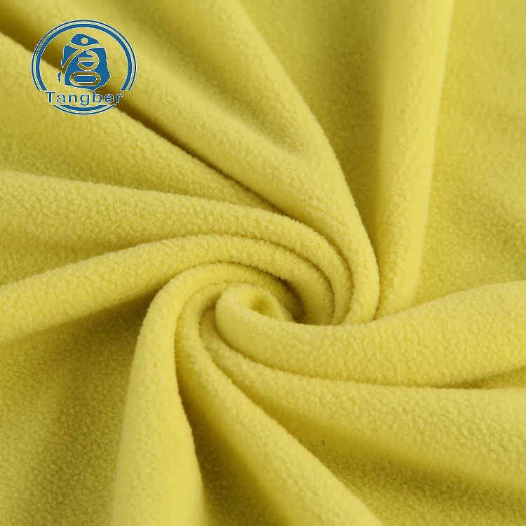 170gsm cheap DTY 100% polyester anti pilling micro polar fleece fabric