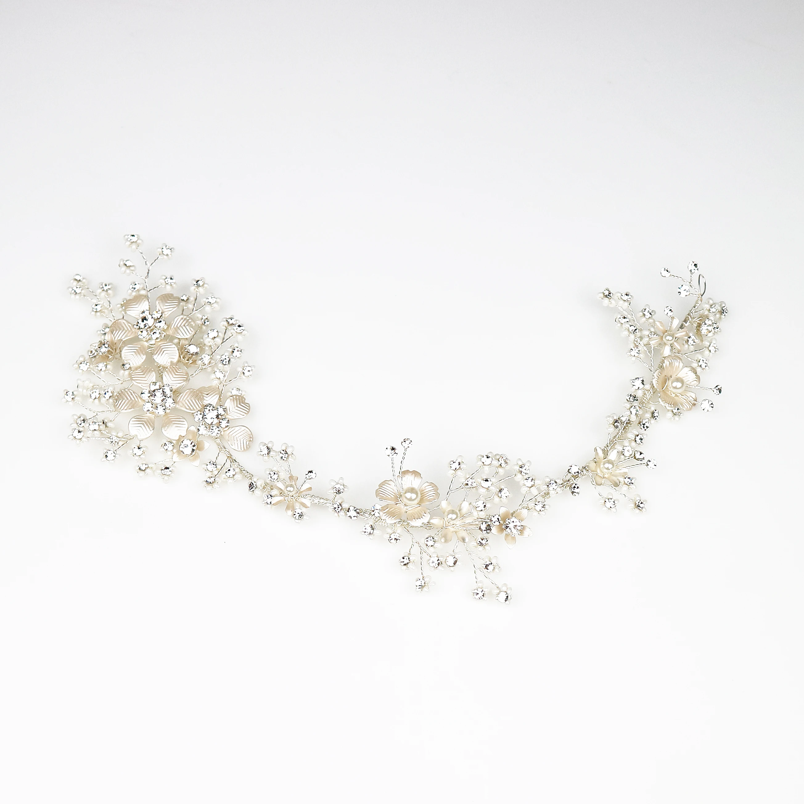 Hot sale high quality silver vintage wedding tiara bridal hair accessories