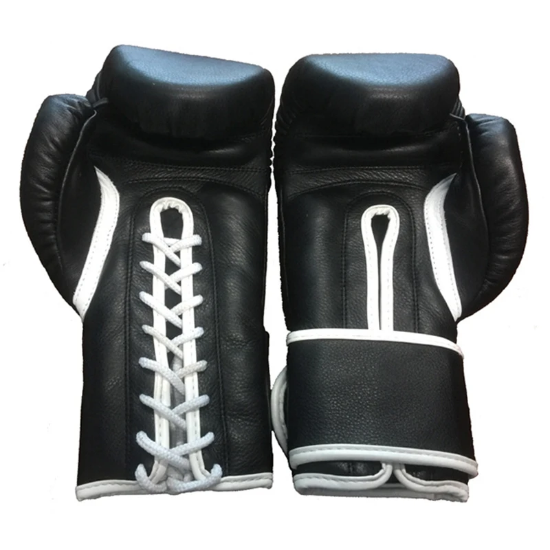 custom genuine leather boxing gloves