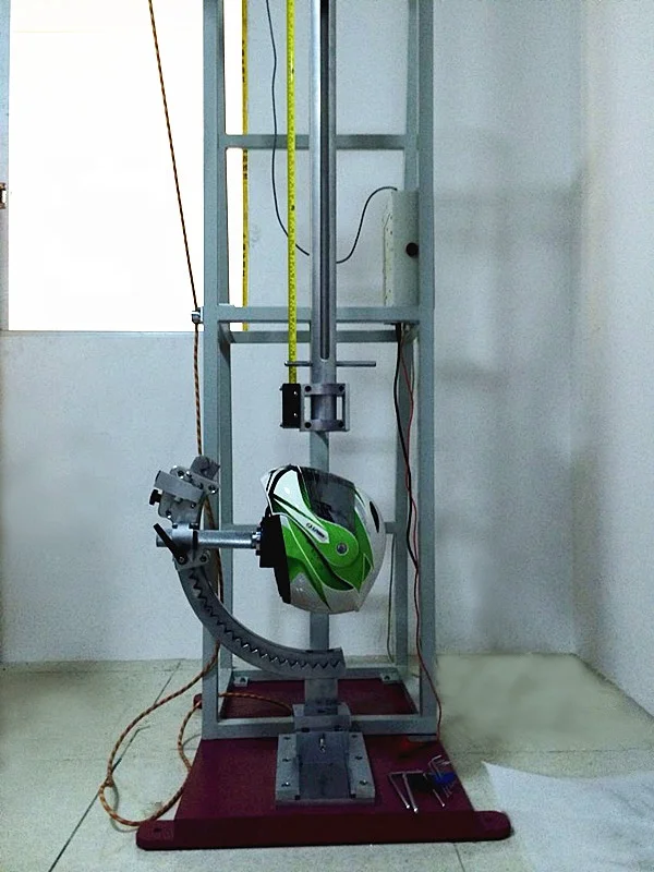 Projection and surface friction testing machine/Helmet Visors Penetration Testing Machine