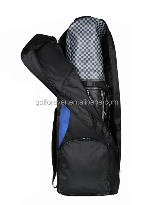 factory price golf travel bag cover with wheels