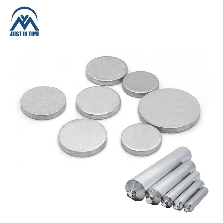 Aluminum slugs Wholesale OEM perfect circle spray cans aluminium circle disc slug round concave aluminium slugs