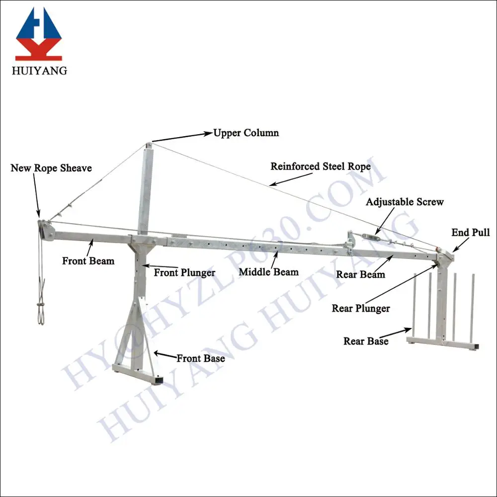 Подвесная платформа ZLP630, подъемная подставка для скалолазания zlp630, подвесные строительные леса