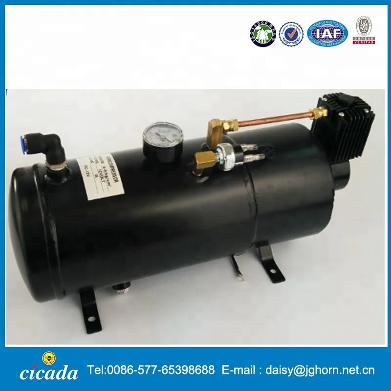 1 Gallon Tank and 150 PSI Compressor for air horn