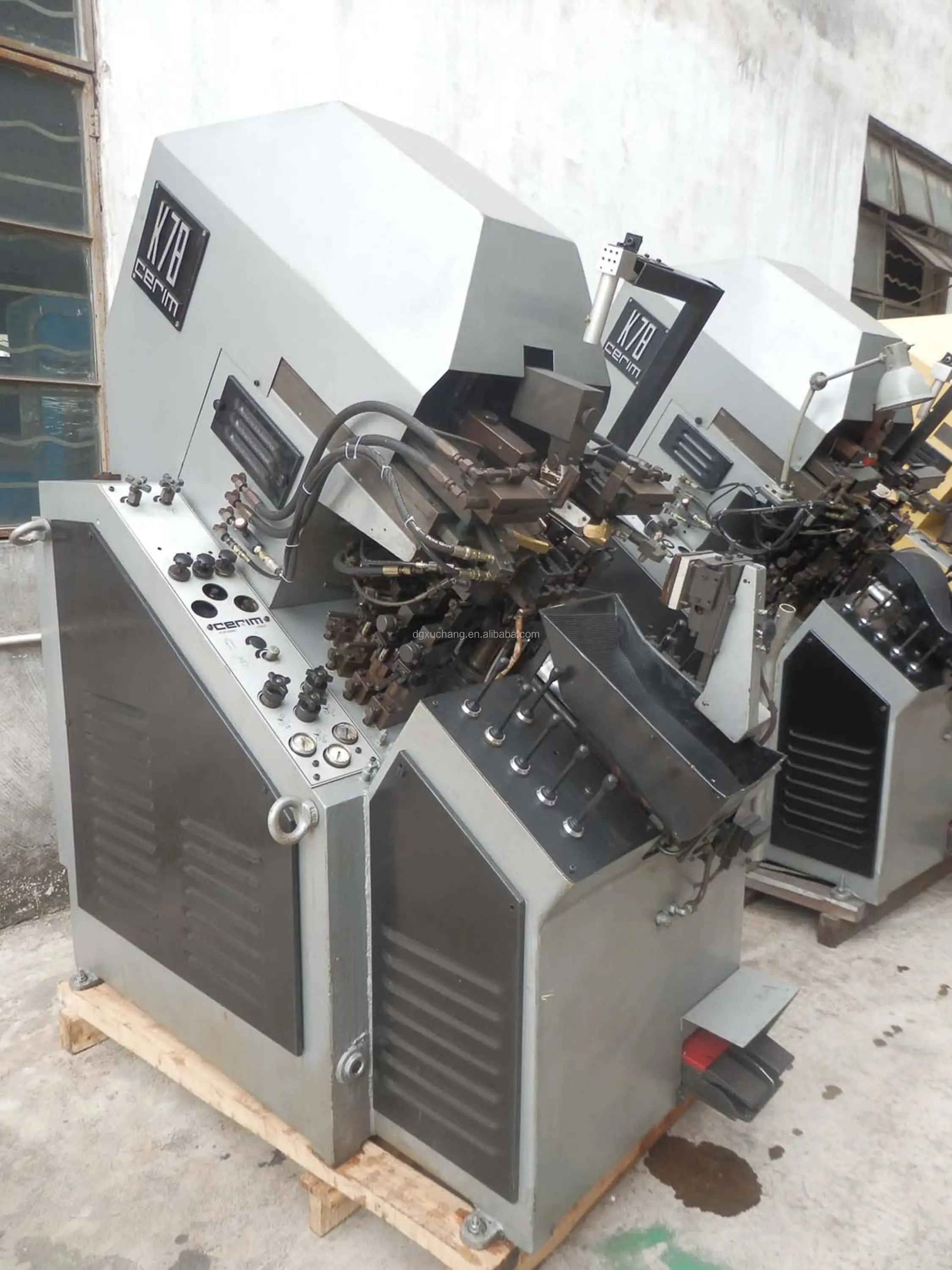 italian cerim k73 toe lasting machine