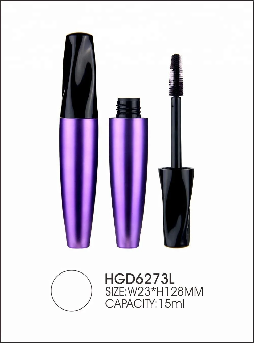 
High Quality airtight PP material plastic custom empty mascara packaging tube 